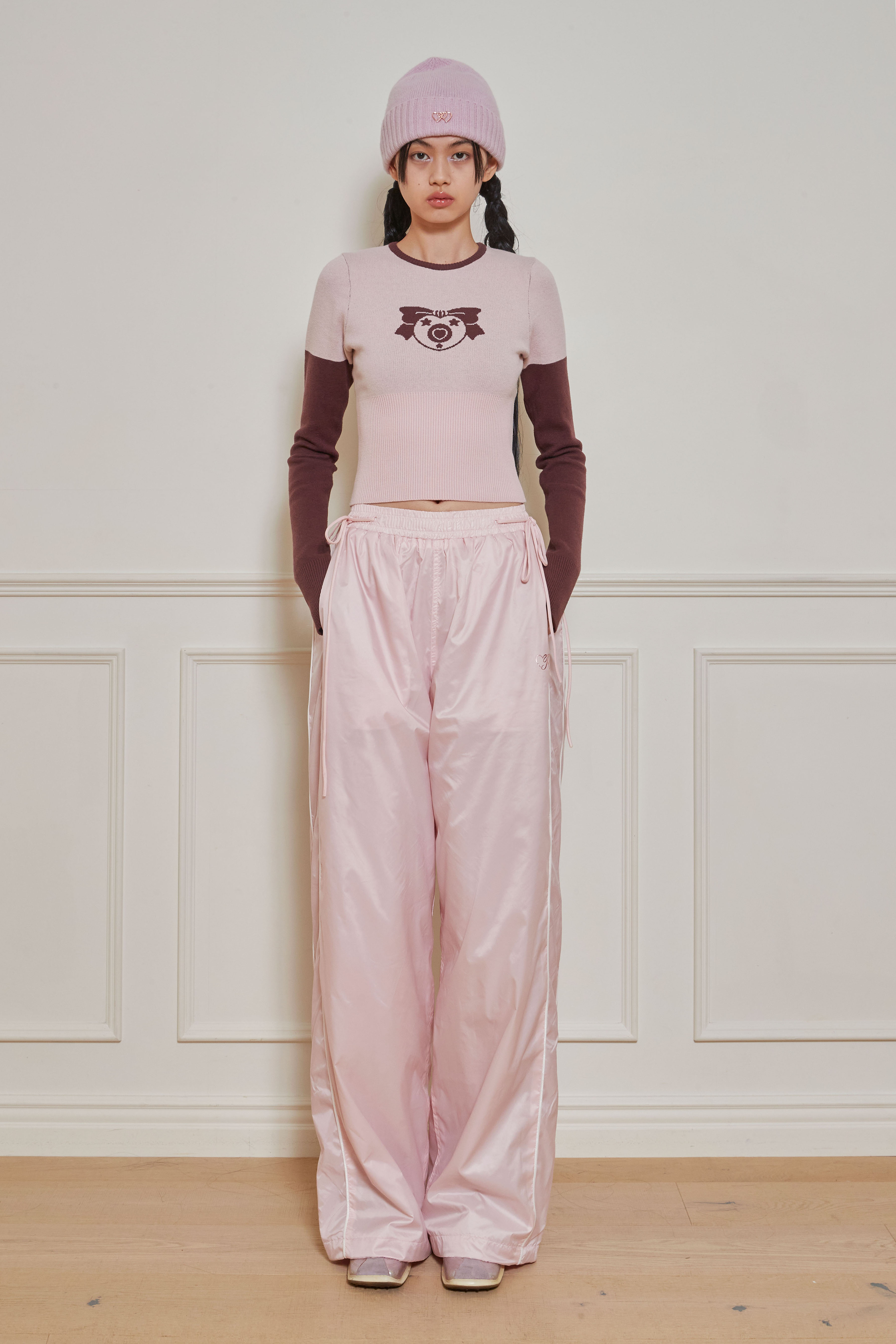 Warm-up Track Pants(Pink)